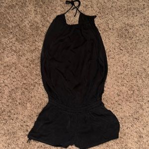 Lululemon black washed romper size 8 !